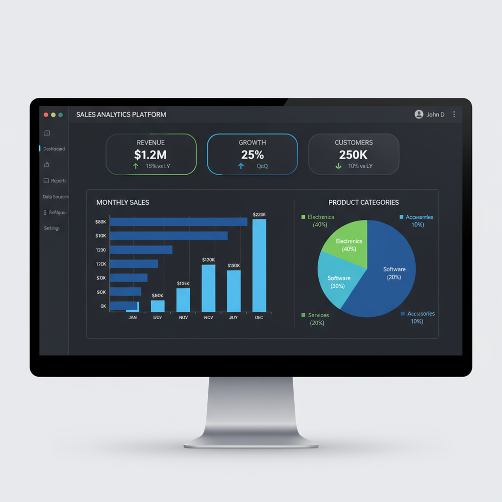 Sales Dashboard Example